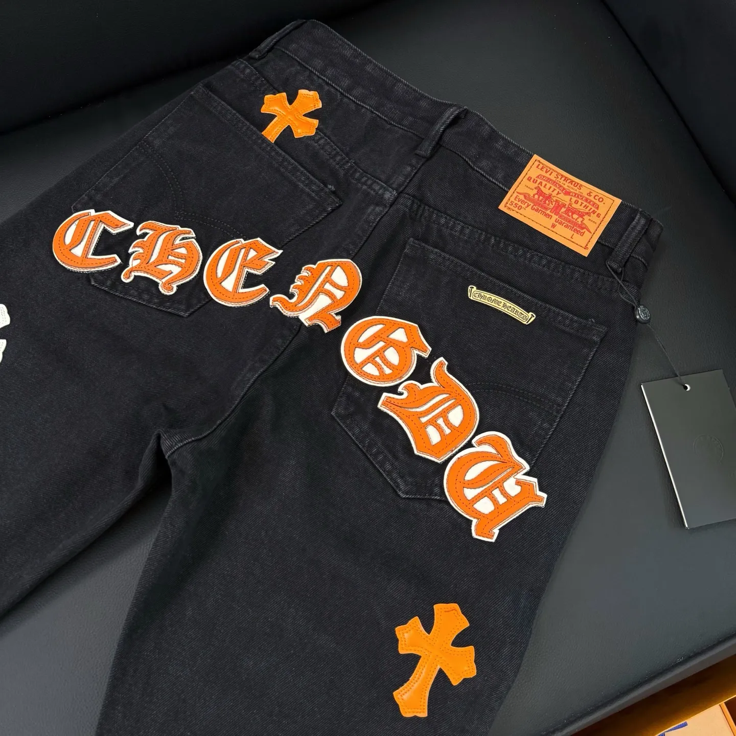 P280 Style Number: D288 Chrome Hearts Chrome Hearts Jeans Size# 28 30 32 34